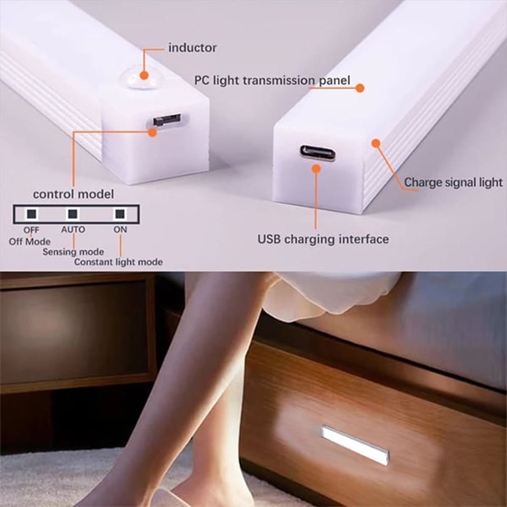 💡🔥Punch-free Smart Sensor Magnetic Rechargeable LED Lights