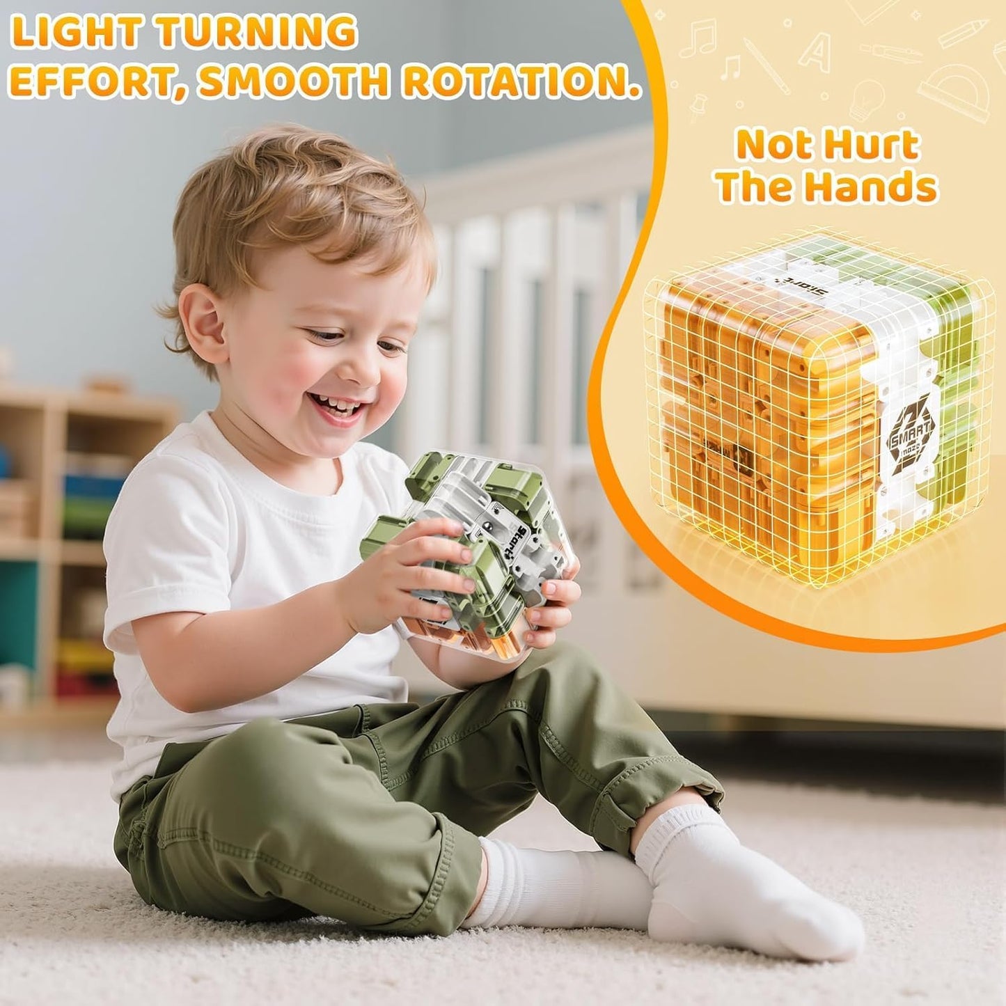 Large Labyrinth 3D Puzzle Maze Cube 🧩✨ – Engaging Brain Teaser Toy for Kids & Adults 🧠